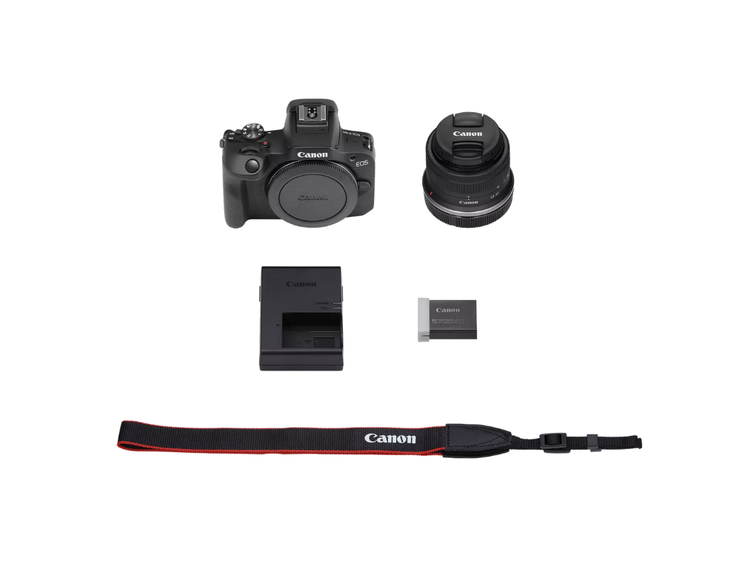 Buy Canon EOS R100 Camera Kit with RF-S18-45mm Lens in Qatar Buy Canon EOS R100 Camera Kit with RF-S18-45mm Lens in Qatar